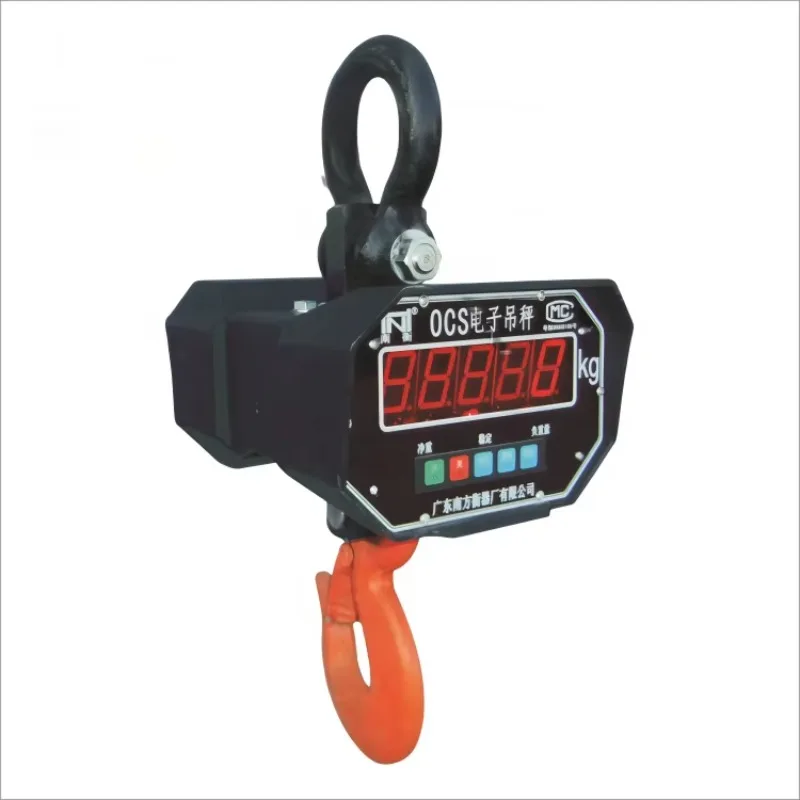 Portable Electronic Battery Digital Weighing Alloy Steel Crane Scale With Optional Accessories