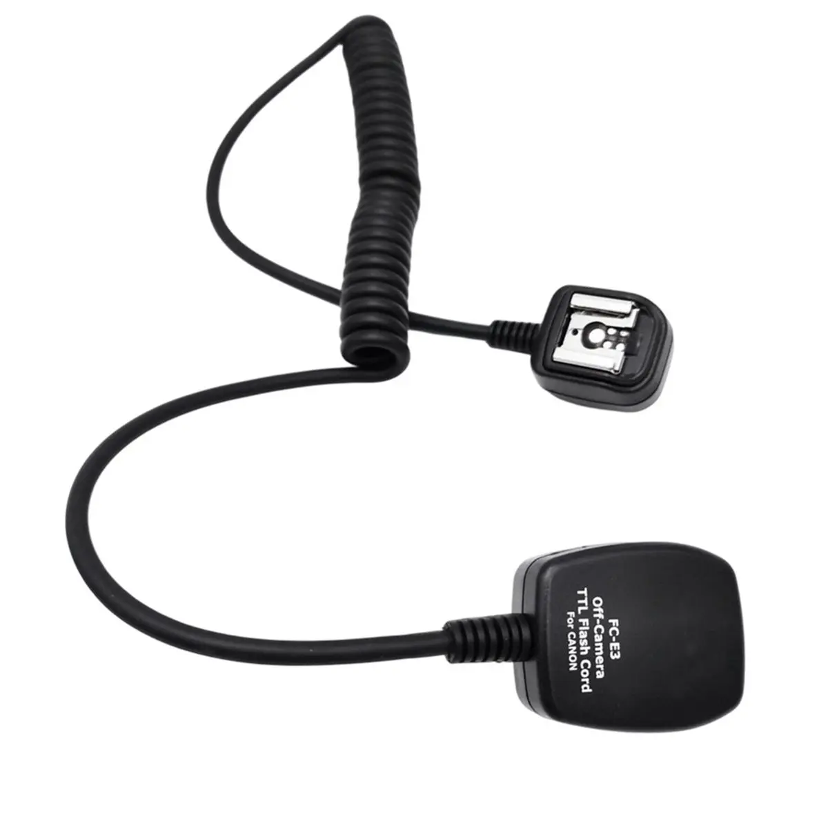 Hot Shoe Off Camera Flash Light Connection TTL Cable Cord for 600EX 430EX 580EX II 380EX