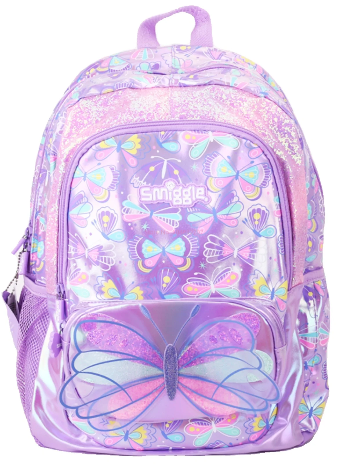 New Smiggle Schoolbag Girls Cute Backpack Kettle For Elementary School Shoulders Relief Lightweight Backpack Kettle Pen Box Set