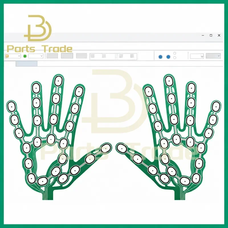 for Palm Grip Sensor Flexible Film Piezoresistive Robot Tactile Sensing Bionic Wearable Strain