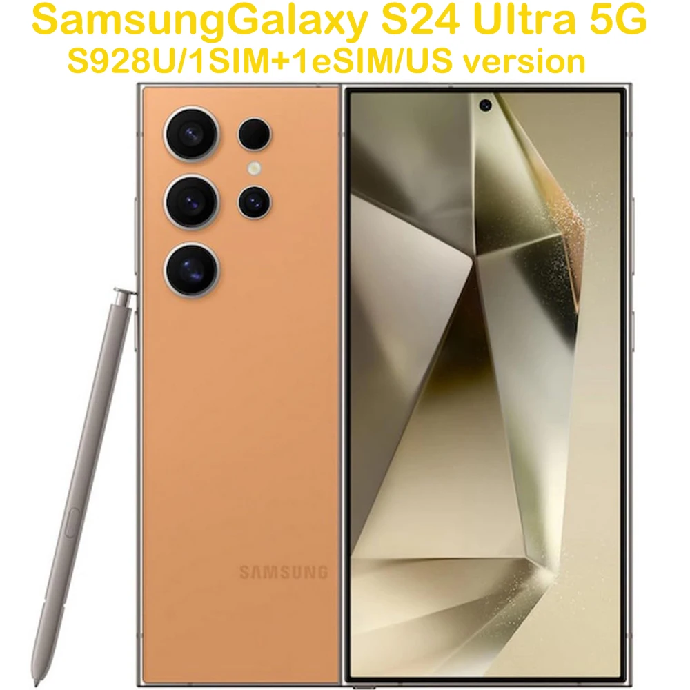 Teléfono Inteligente Samsung Galaxy S24 Ultra 5G S982U Usado, Android, Pantalla de 6.8 Pulgadas, Cuatro Cámaras de 200MP, Batería de 5000mAh, Carga Rápida de 45W, NFC, IA
