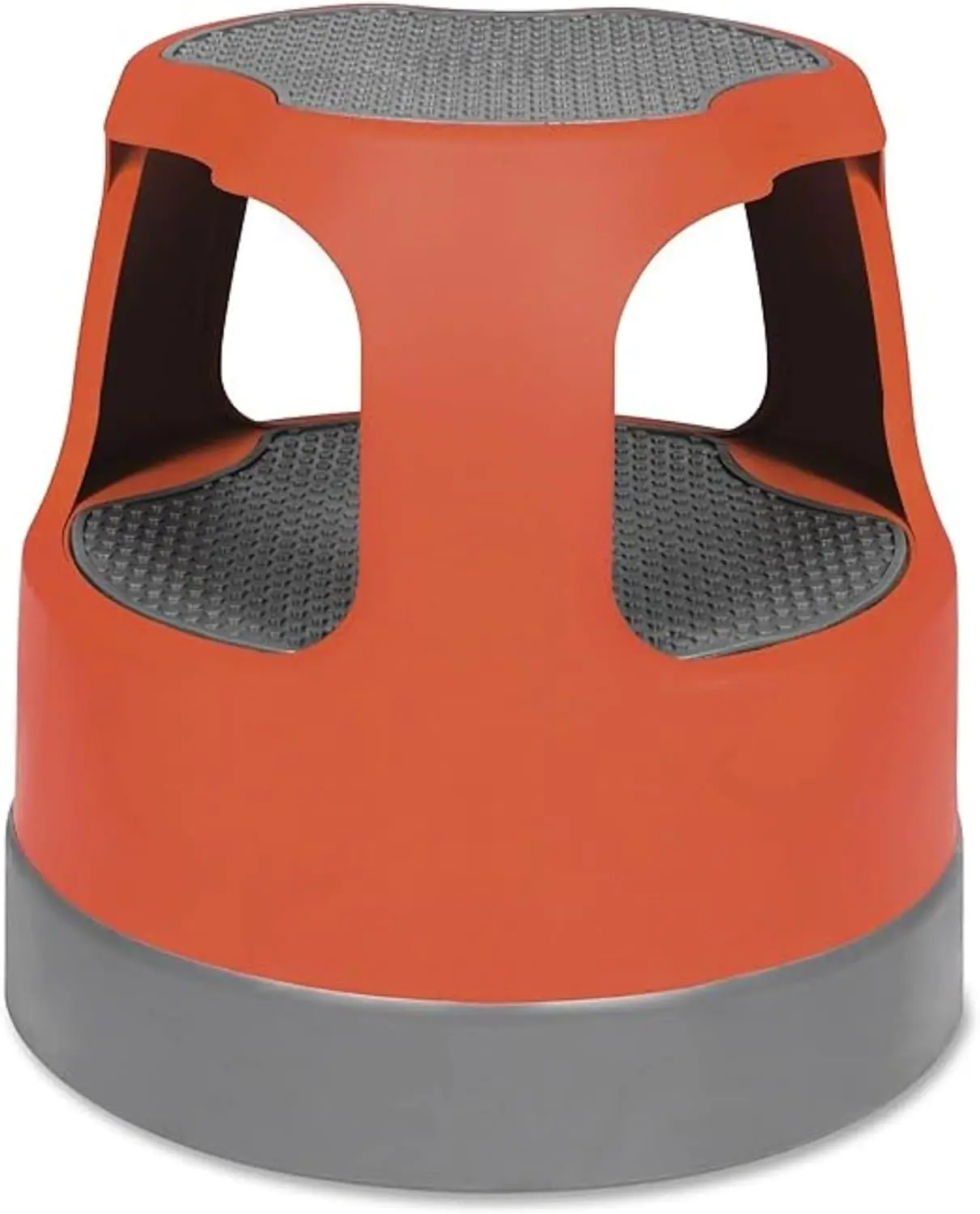 

Круглый 2-ступенчатый табурет для самоката, высота 15 дюймов, запирающиеся колеса, поддерживает 300 фунтов, красный