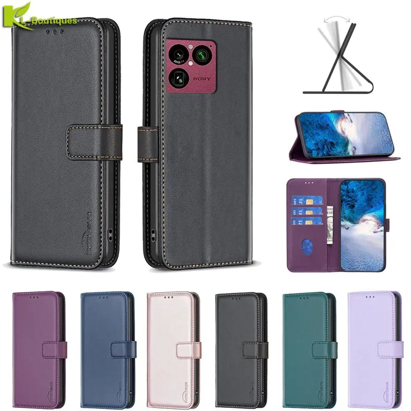 For Sony Xperia 1 VIII Case Xperia 1VIII Cover Flip Wallet Stand Phone Cases on for Funda Sony 1 Viii Leather Book Cover Coque