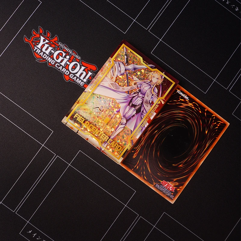 Nuovo fai da te fatto da te Yu-Gi-Oh! Venue Center Card Quicksand Card Lovely Labrynth of The Silver Castle Collection Card Anime Gift Toy