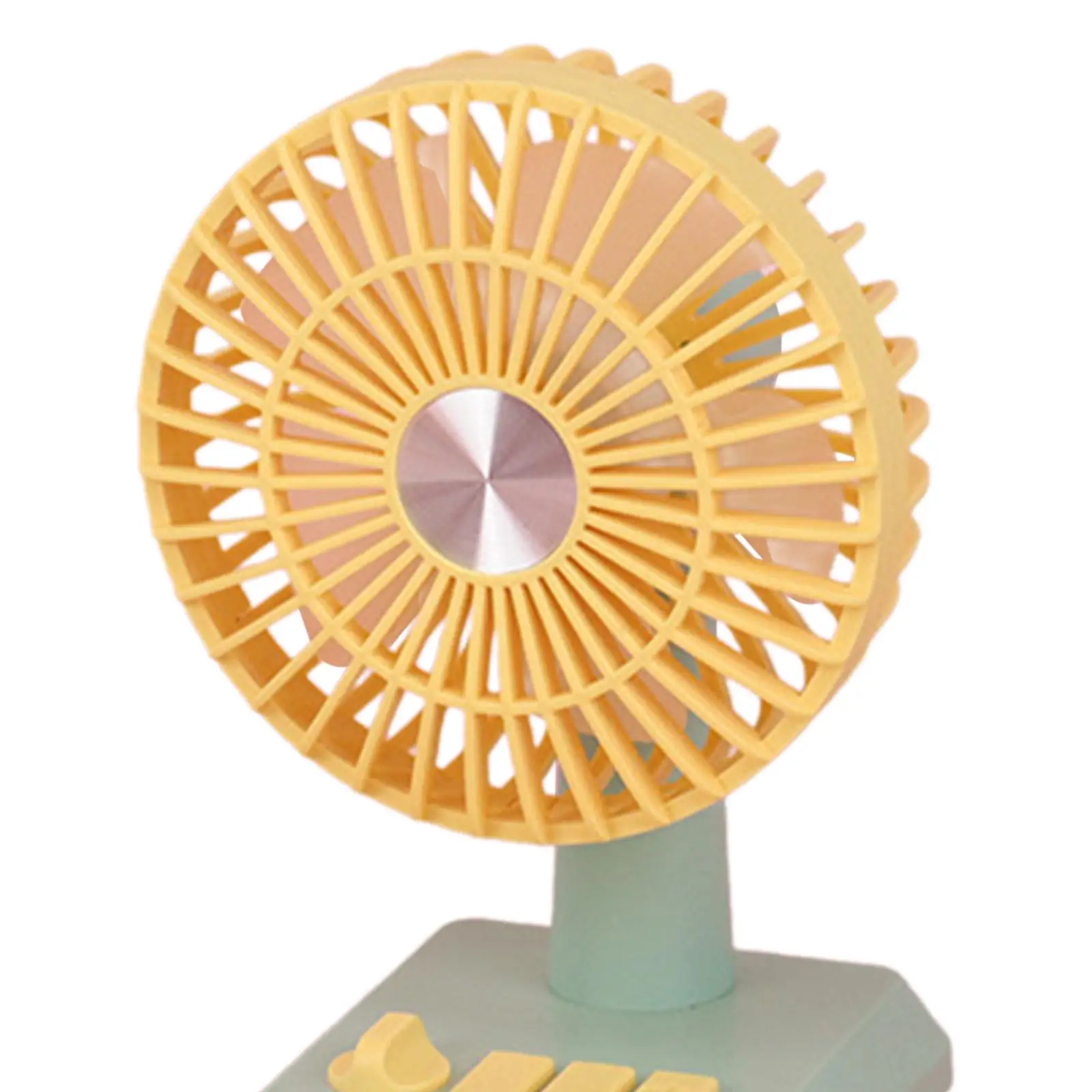 Handheld Fan with 2 Speeds Wind Cordless USB Rechargeable Hand Fan Portable Small Fan for Camping Outdoor Sports Traveling Work