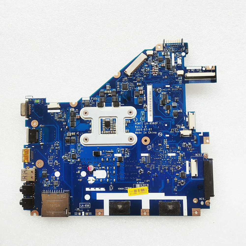 PEW71 LA-6582P For Acer Aspire 5733 5733Z 5742G For Gateway NV55C  5733 5733Z Laptop Motherboard MBRJW02001 Mainboard