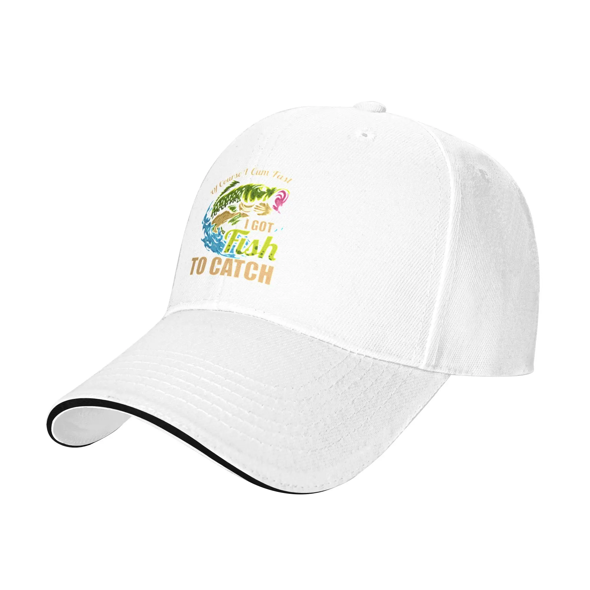 Of Course I Come Fast I Got Fish To Catch Fishing Lover Gift For Children Men Women A Baseball Cap Hat