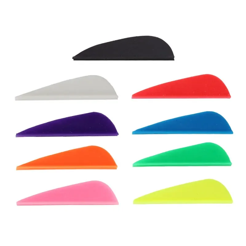 

50 шт., резиновые перья для стрельбы из лука, 1,75 дюйма, лопасти для стрел, оперение стрелы из углеродного стекловолокна, древок для стрел, аксессуары для охоты и стрельбы