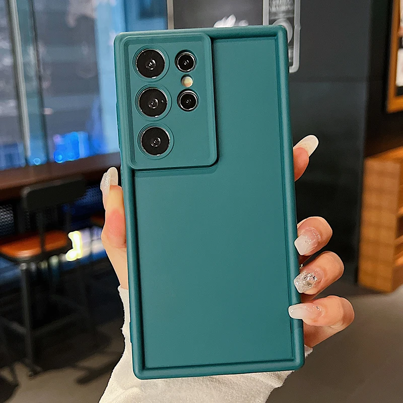 Weiche TPU-Hülle für Samsung Galaxy A16 A17 A18 A57 A37 A56 A27 A26 A55 A35 A15 A36 5G Stoßfeste Einfarbige Silikon-Handyhülle – Detail 7