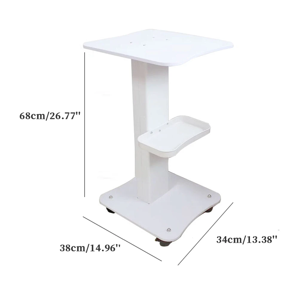 Multifunctional Trolley Cart For Beauty Salon Equipment Auxiliary Cart with Wheels Rolling Trolley Stand Trolley for Machine
