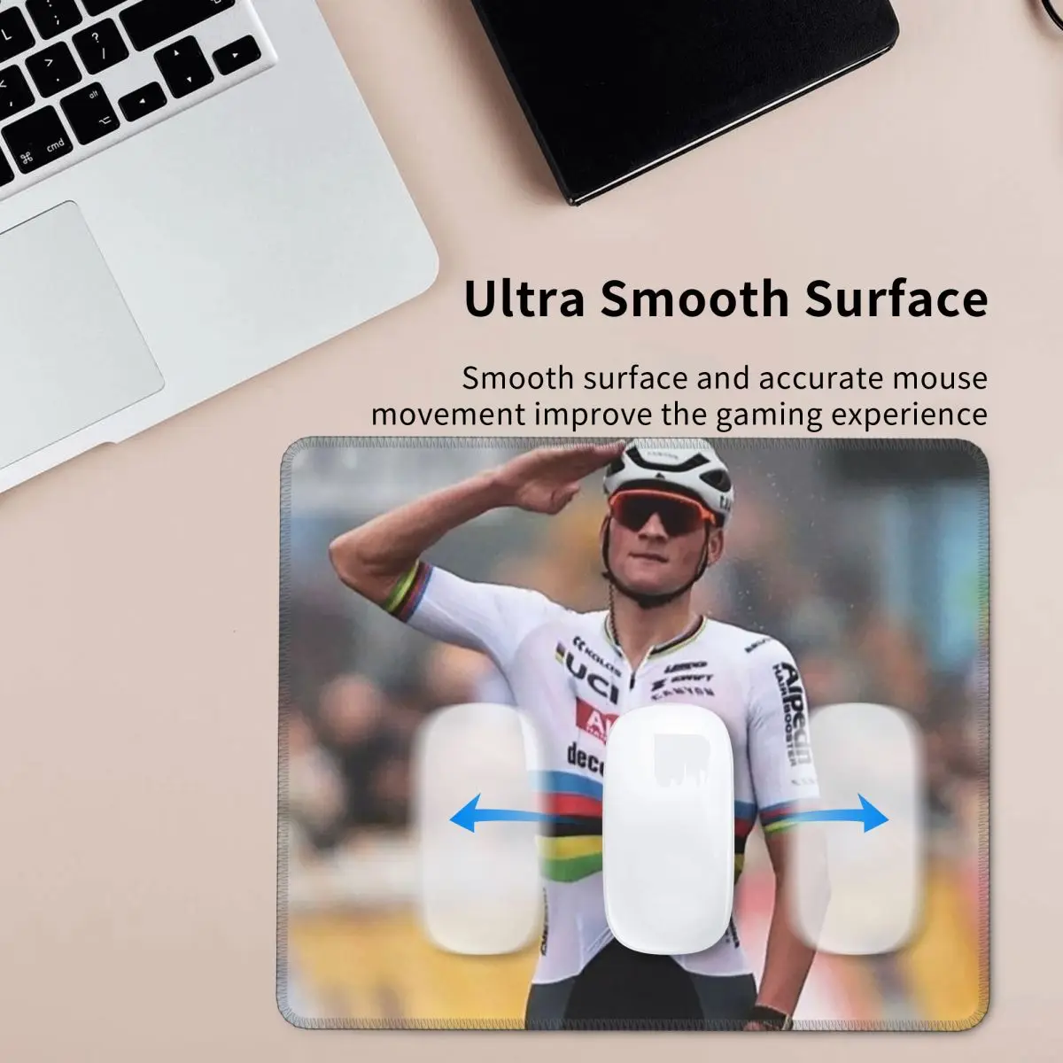 

Mathieu Van Der Poel Cyclist MVDP Dutch Cyclist College Mouse Pad Computer Keyboard Mouse Mat Gaming Laptop Desk Mat Table Mats