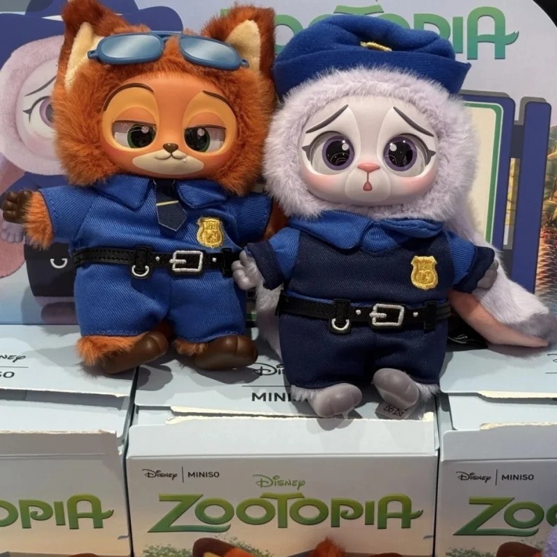 

Zootopia слепая коробка милый Ник Джуди фигурку Zootopia плюшевая виниловая кукла Mystery Box аниме фигурки мультяшная коллекция модель игрушки