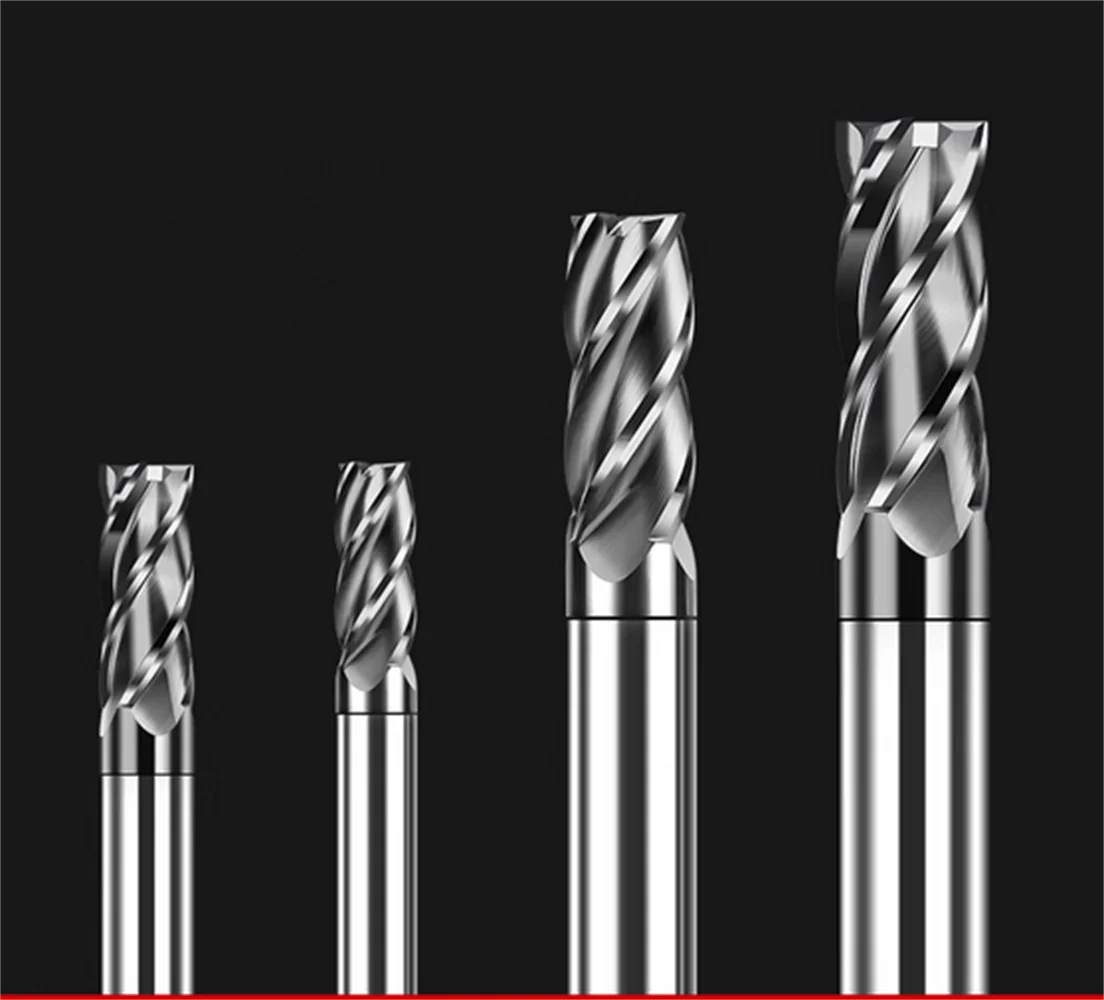 

5/16" (7.94)*20*60L 55 degree tungsten steel straight shank milling cutter with 4 teeth