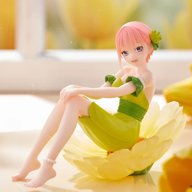 FuRyu Bloo-me! The Quintessential Quintuplets Nakano Ichika Nino Miku Yotsuba Itsuki Petal Dress PVC Anime Action Figures Toy