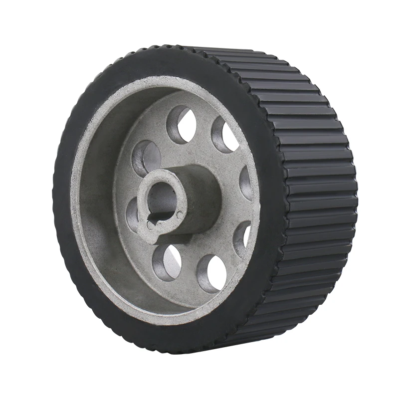 JP Giant Caster Photovoltaic Robot Wheel Drive Wheel Anti Slip Rubber Wheel