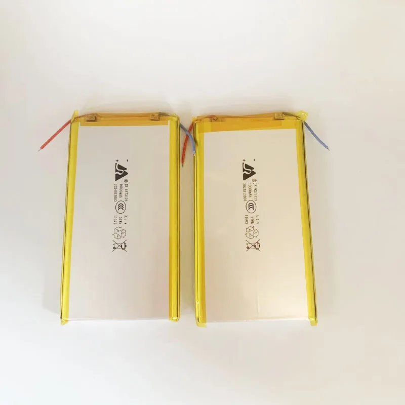 New 3.7V 9373129 10000mAh Soft Package Battery Cell for Power Bank Bluetooth Speakers Tablet DVD 8873129 8870129 DIY Weld