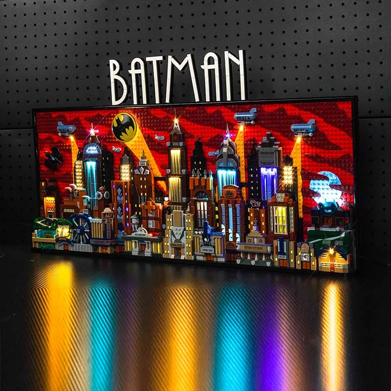 The Vonado LED 76271 set is suitable for The Animated Series Gotham City ™ Building blocks (including lighting accessories only)