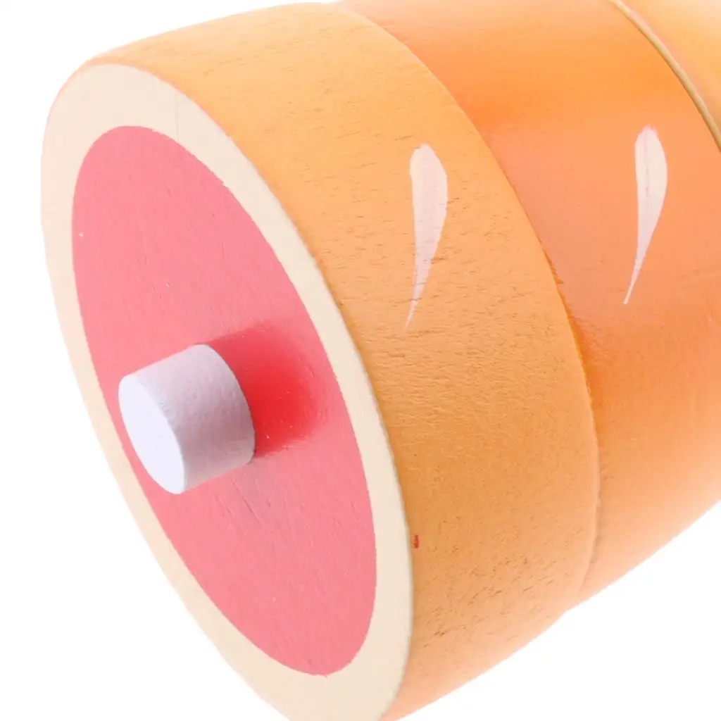 Preschool Pretend Fake Food Wooden Role Toy Kids Funny Educational Toys