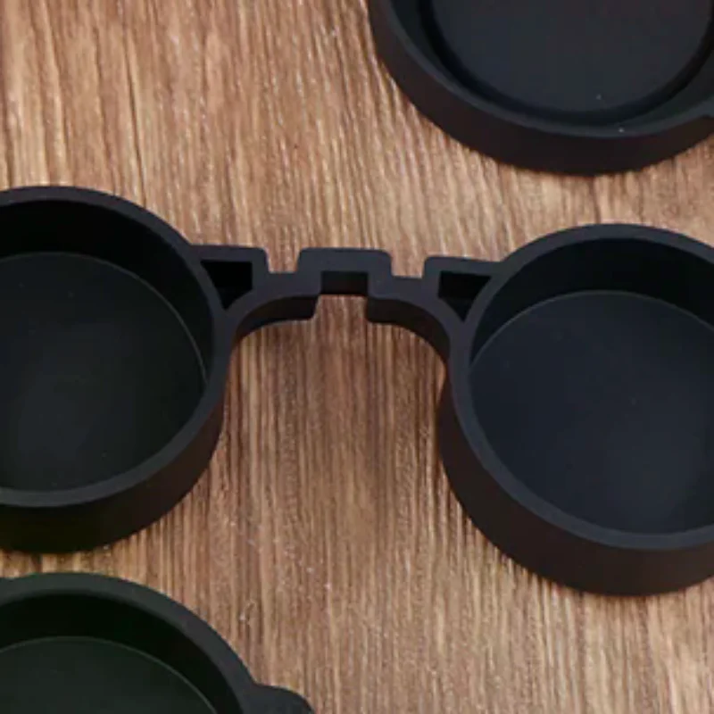 Capuchons de protection en caoutchouc pour objectifs de jumelles 42mm/50mm, couvercles d'oculaires de jumelles, protection d'objectif de télescope