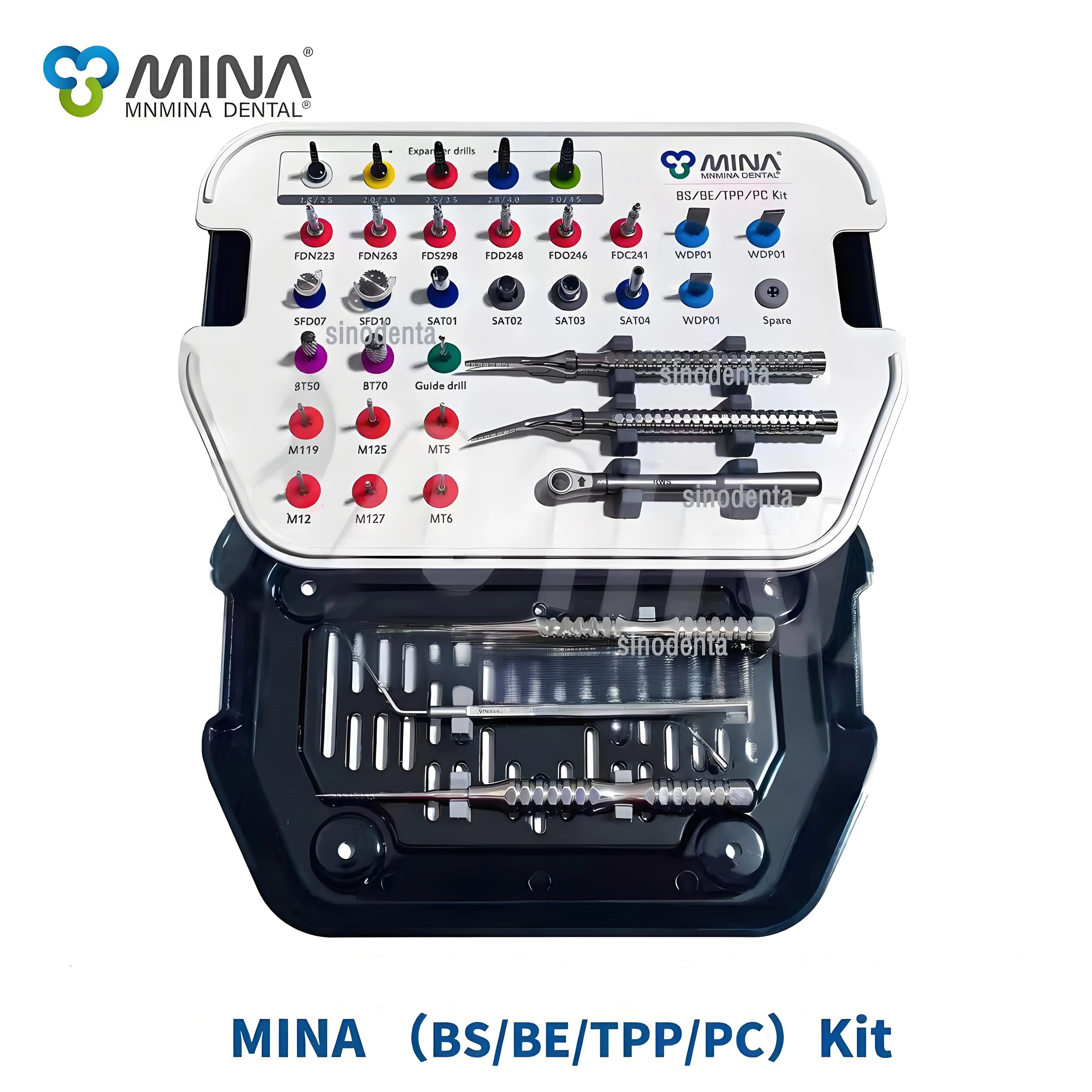 Made in Korea Dental Implant Bone Expander Surgery/Bone splitting Surgery/Bone Expander Bone Splitting 4in1 Surgical Tools Kit