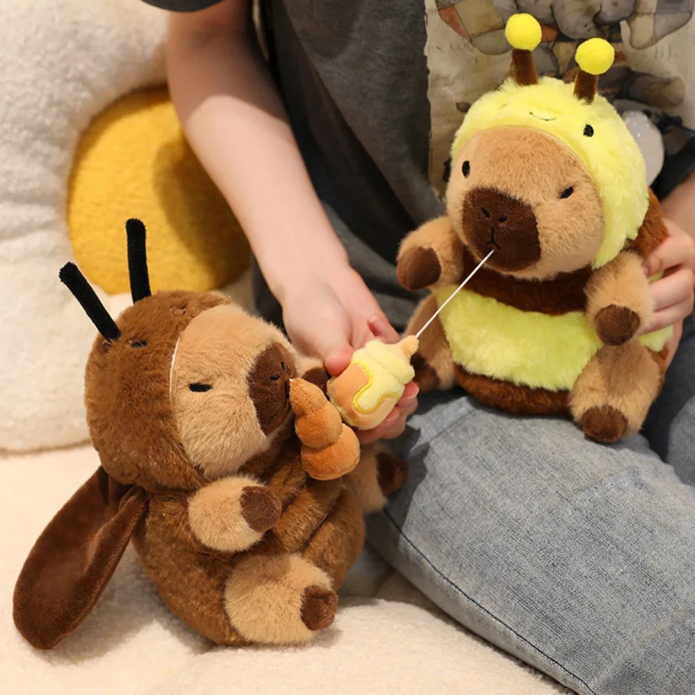 

Kawaii таракан капибара плюшевая игрушка мягкая коричневая капибара плюшевая кукла животное милая капибара мягкая кукла для девочек