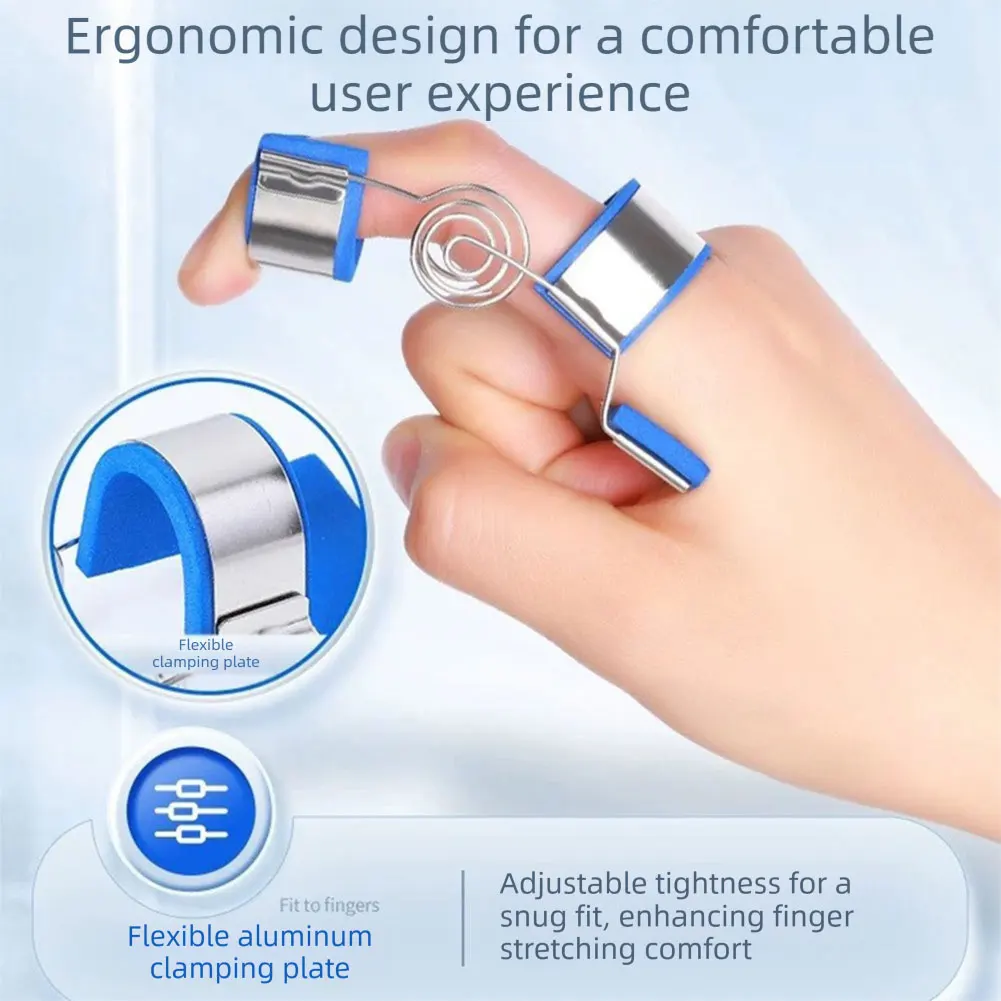 Finger Trainers Aid Post-surgery Finger Rehabilitation. Rehabilitation Clinic Aid