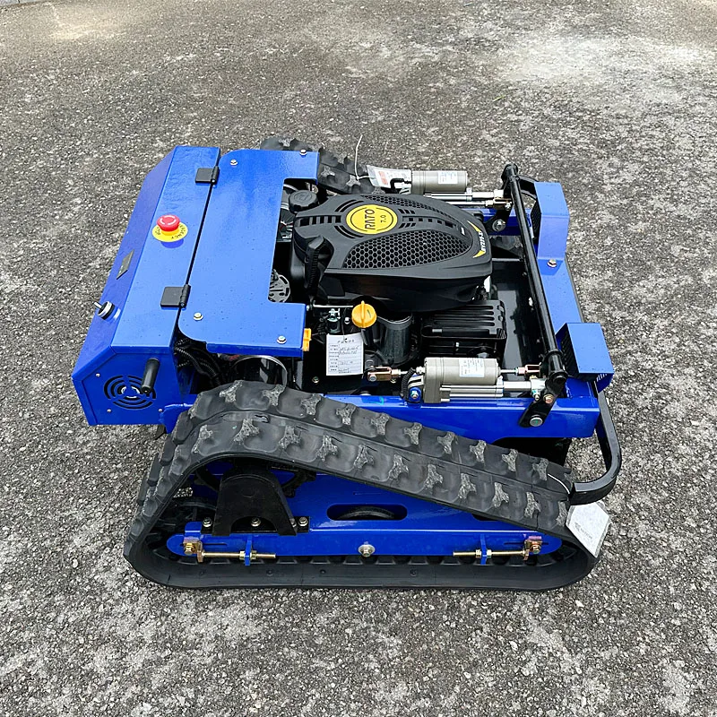 

Customized New CE EPA Approved All Terrain Grass Cutting Machine Agriculture Rubber Tracks Remote Control Robot Lawn Mower