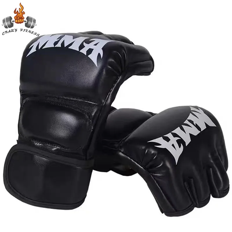 Kick MMA Boxing Gloves for Men Women PU Karate Muay Thai Guantes De Boxeo Free Fight MMA Sanda Training Adults Kids Equipment