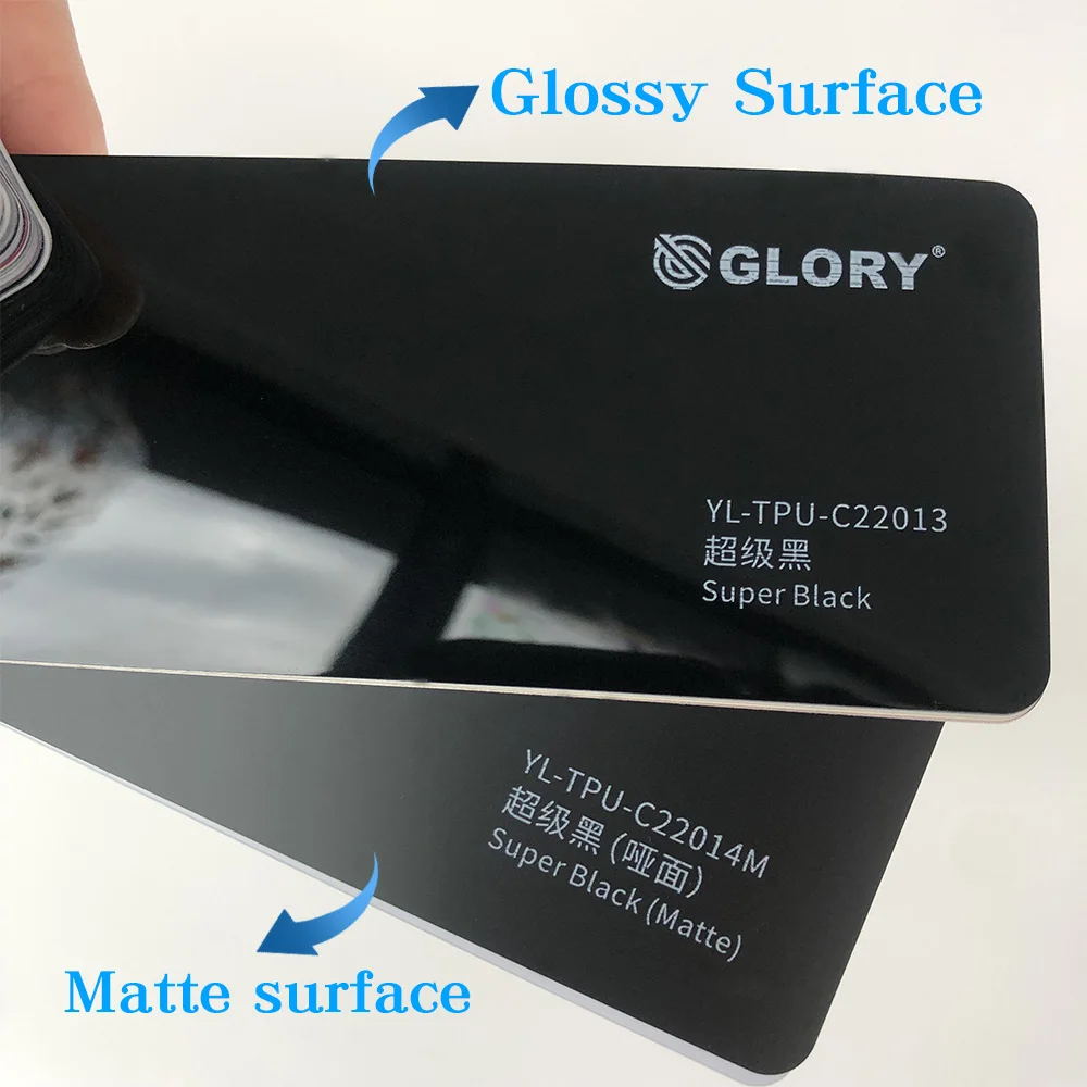 7.5밀 실버 셀프 힐링 페인트 보호 필름 롤 광택 셀프 접착 차량 오토바이 랩핑 필름 컬러 PPF TPU