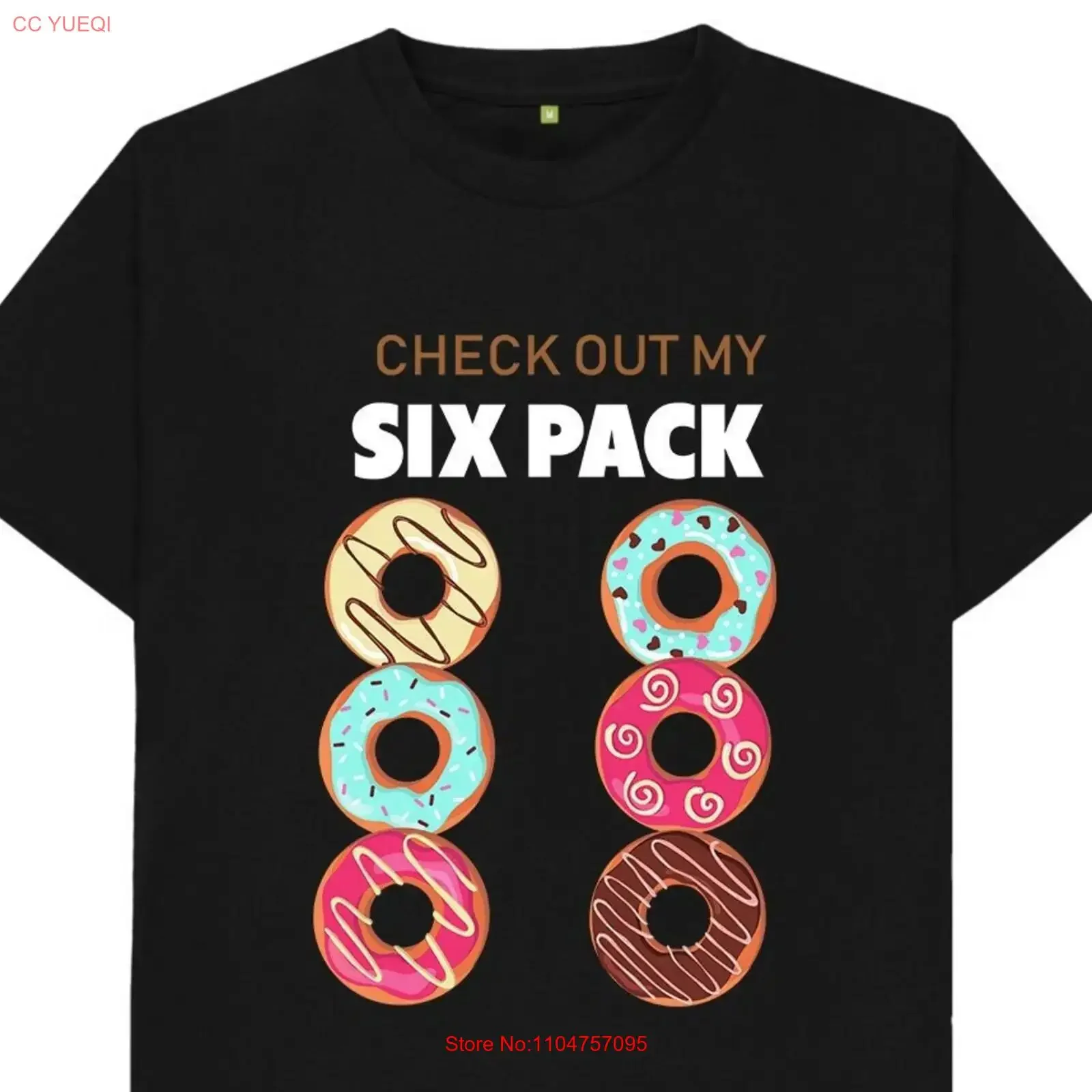 Check Out My Six Pack Funny Joke Spoof Doughnuts Kids T Shirt vintage Washed Stylish designer clothes streetwear