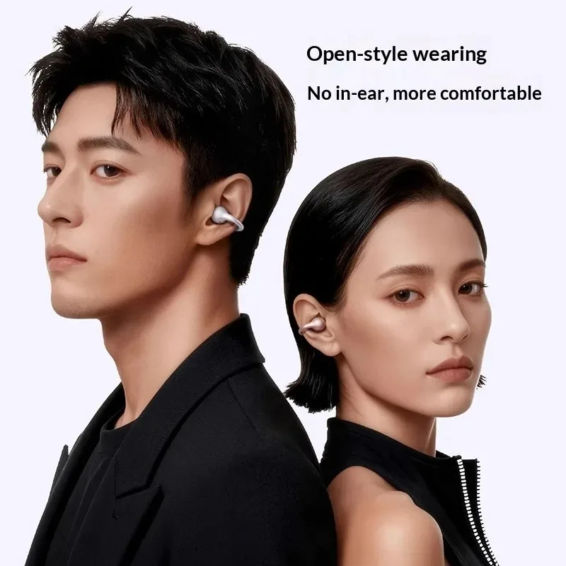 Flower HaloClip Bluetooth Ear Clip Earbuds - Noise Cancelling, Long Battery