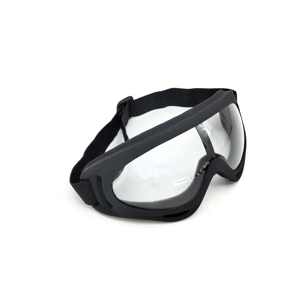 Motorcycle Goggles Fit for Over Glasses Anti-Fog Shatterproof Clear Lenses UV400