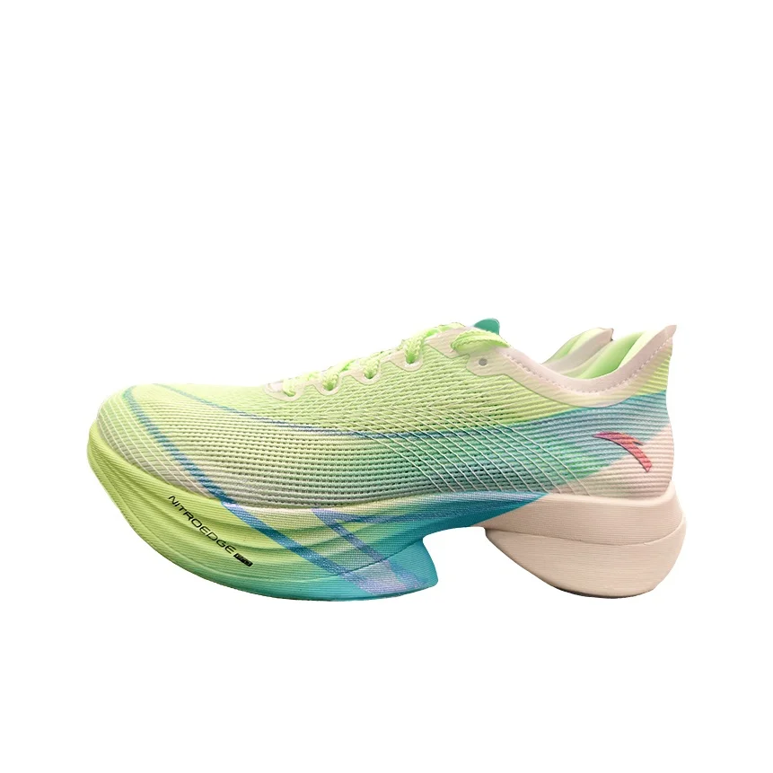 Anta C10 Pro Slip Resistant Abrasion Resistant Low top Casual Running Shoes Men's Fluorescent Light Grass Green 112515574-4