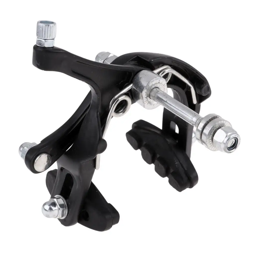 Aluminum Alloy Side Pull Rear Caliper Brake Set Bike Lever Cable Kit