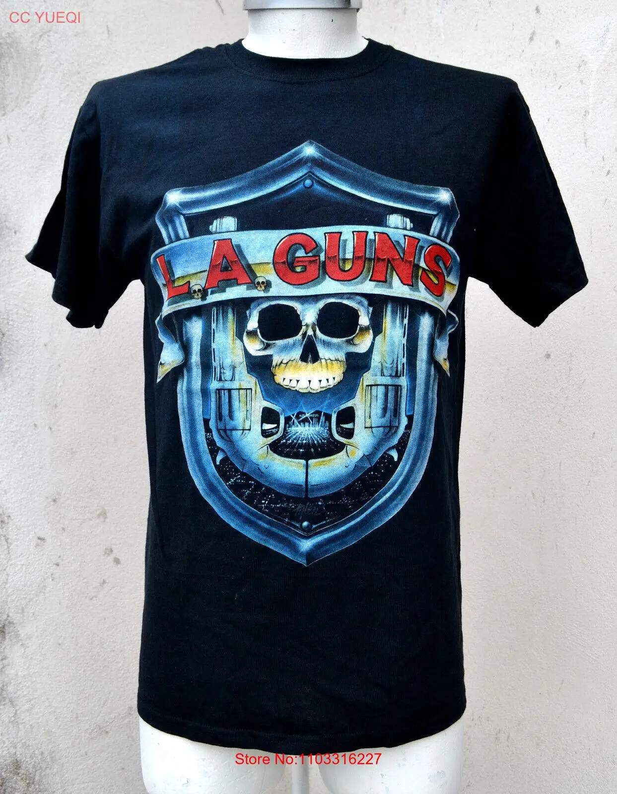 LA GUNS Shirt No Mercy Tour 88 BOOTLEG Size M NEW L.A. Guns