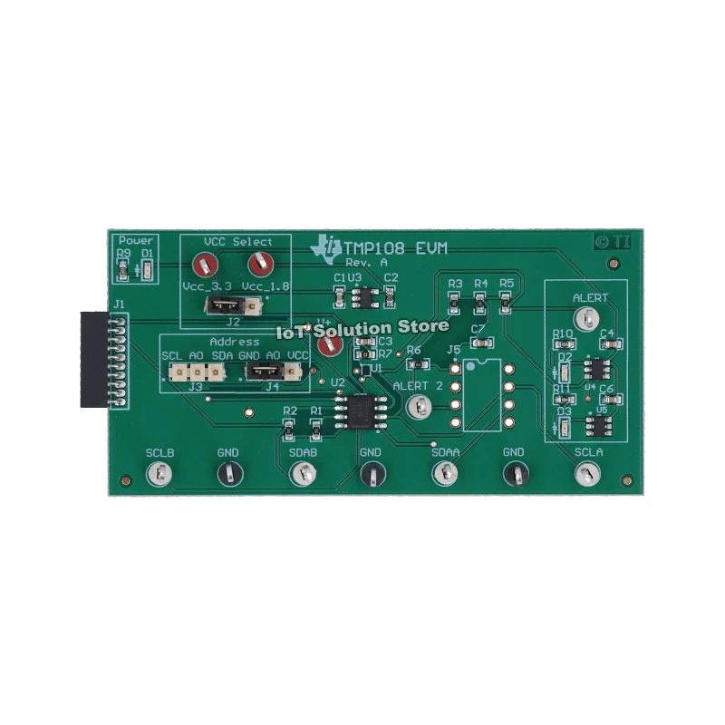 TMP108EVM Evaluate TMP108 Digital Temperature Sensor with Two-Wire Interface in WCSP