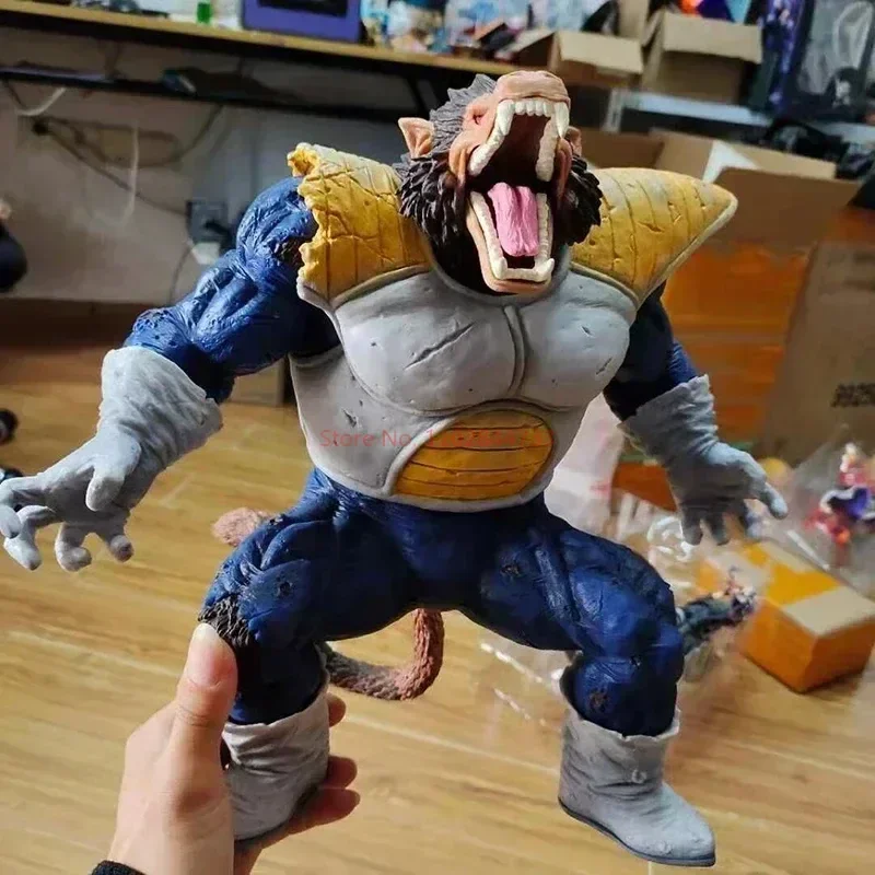 

Dragon Ball Theatrical Version Anime Figure Golden Ape Gorilla Vegeta Goku Statue Action Figurine Collectible Model Toy Doll