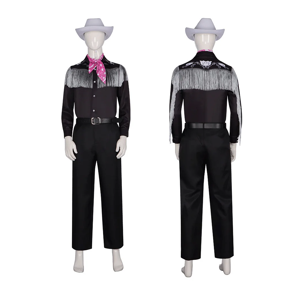 

Ken Gosling Cosplay Costume Male Men Ryan Coat Pants Hat Outfits Cowboy Halloween Carnival Party Role Playing Clothes Suit