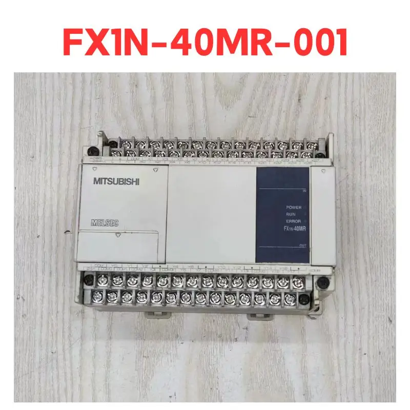 second-hand     PLC    FX1N-40MR-001    Test passed     Fast Shipping