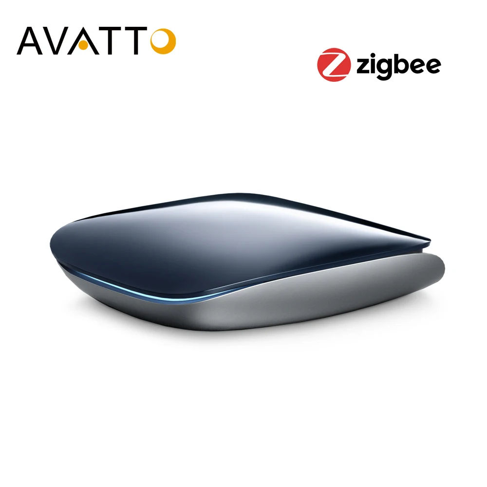 Шлюз AVATTO 2023 Tuya ZigBee, многофункциональный хаб, мост «умный дом» 2 в 1 с Wi-Fi, Bluetooth, для работы с Alexa Google Home