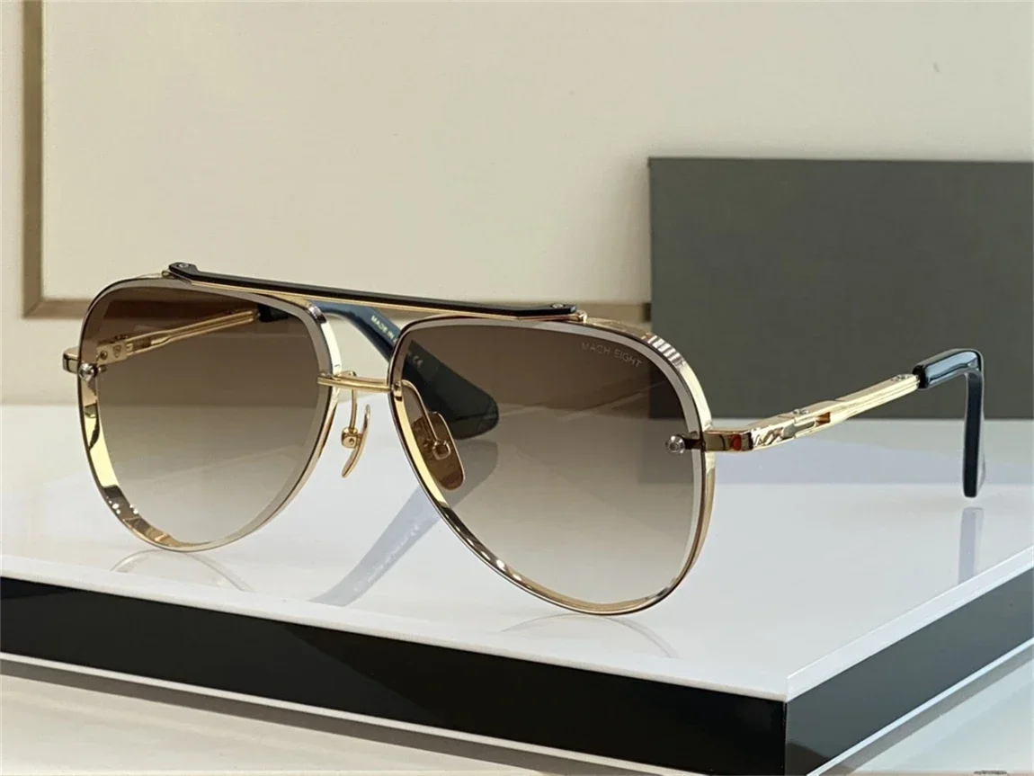 

Mach Eight Luxury Mens And Womens Sunglasses Top Quality Designer Eyeglasses Acetate UV400