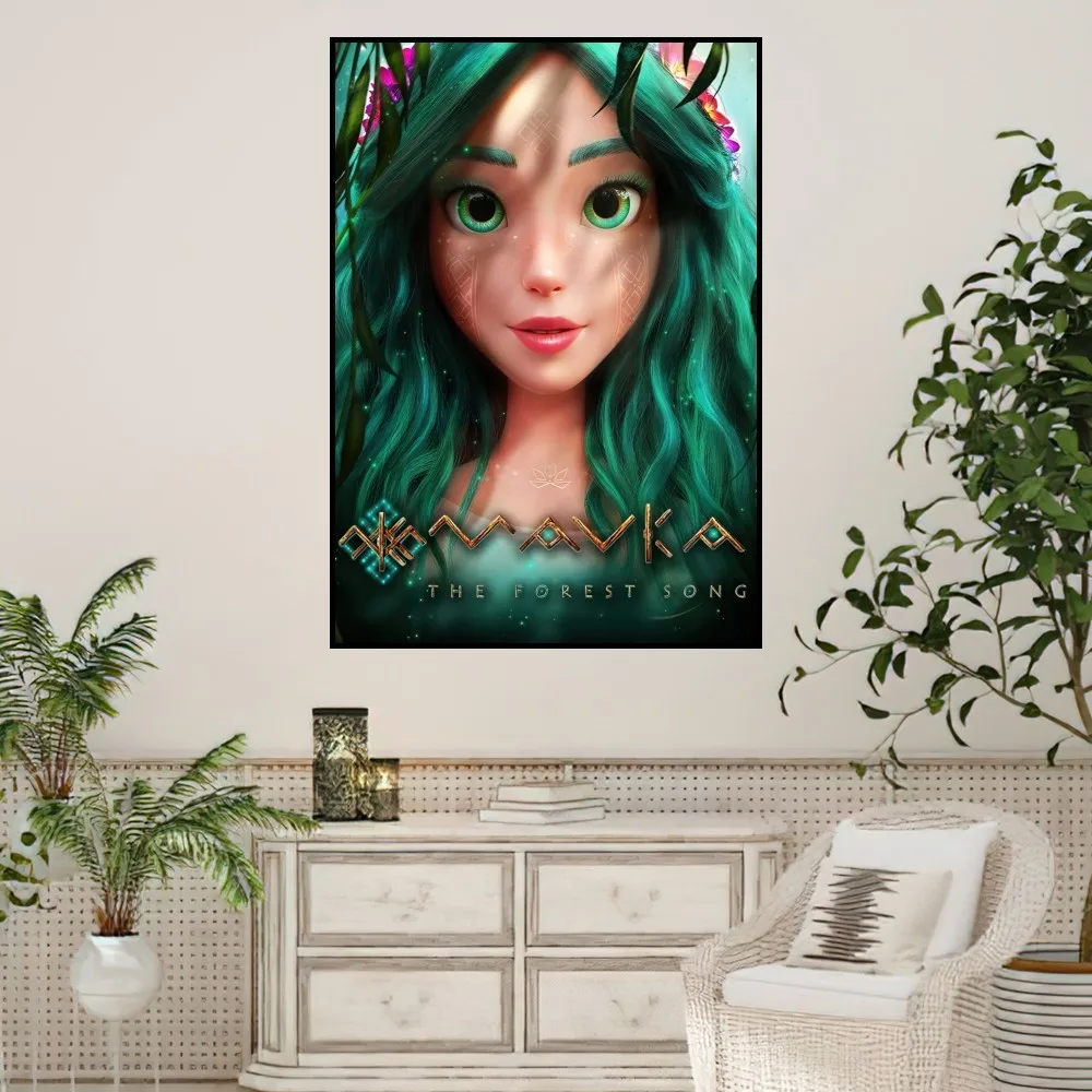 Cartoon Film Mavka The Forest Song Poster Prints Wall Painting Bedroom Living Room Decoration Office Home