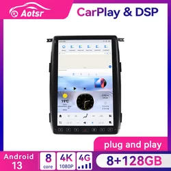 14.4 inch For Ford Raptor F150 2009 - 2014 Tesla Style Android 13.0 Car Radio Player GPS Navign Auto Stereo Multimedia Head unit