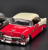 Jada chevevoca Carbairダイキャストカー、メタルチラジコンモデル、ハイシミュレーションカー、ギフトコレクション、1:24、1956