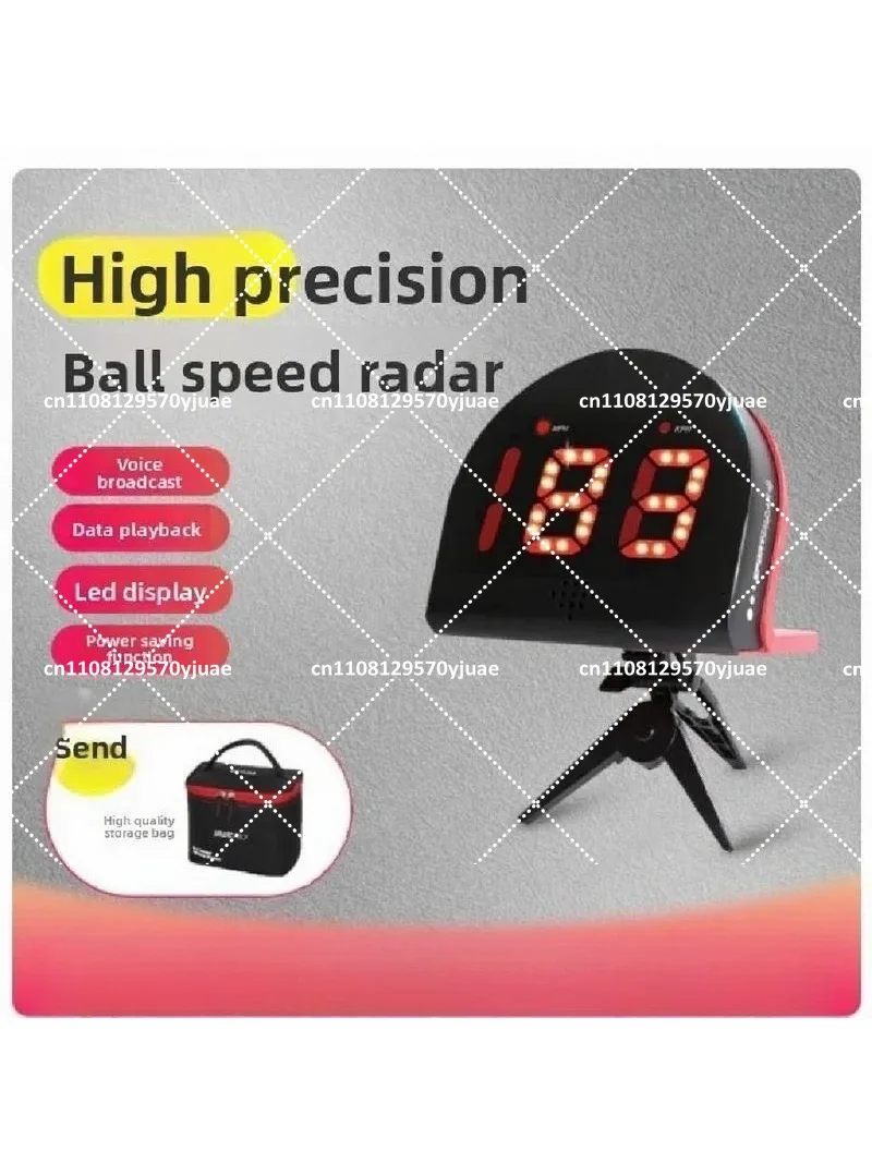 High Quality Tennis Speedometer Soccer Baseball Golf Ball Sports Speed Serving Radar for Practice