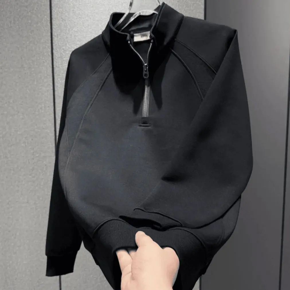 

Худи от бренда Outlet, повседневное, с воротником-стойкой, простое, с длинными рукавами, молодежное, осенне-зимнее, новинка, большие размеры