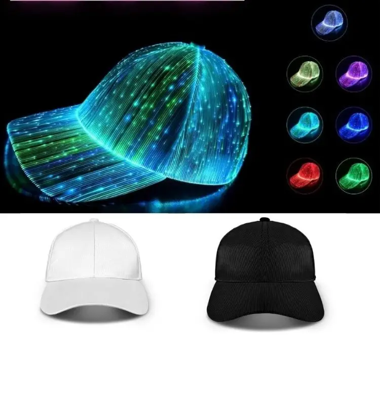 LED Luminous Hat Hip Hop Baseball Cap