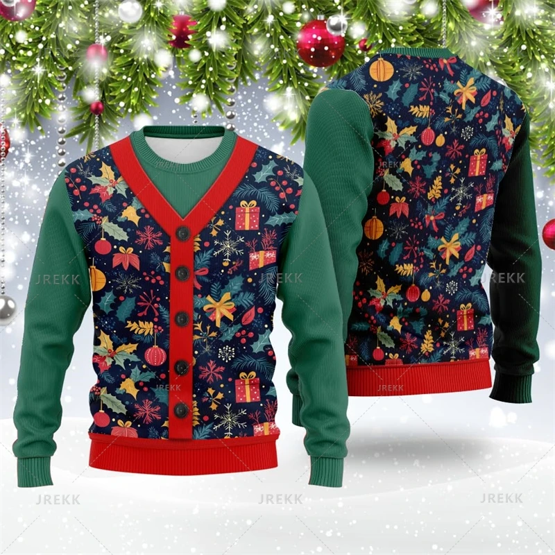 سترة عيد الميلاد القبيحة للنساء والرجال، سترة عيد الميلاد للرجال، سترة قبيحة للعطلات، سترة الزنجبيل، سترة رجل الثلج #5