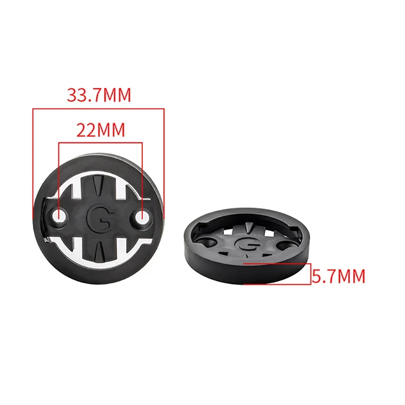2PCS Fahrrad Computer Halterung Für Garmin Bryton WAHOO Computer Halter Vorbau Top Cap Adapter Fahrrad Zubehör – Detail 3