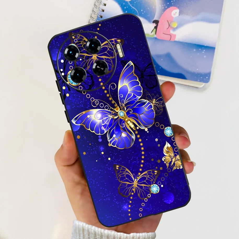 For Tecno Spark 20 Pro Plus Case KJ7 Luxury Marble Soft Silicone Phone Cases Back Cover For Tecno Spark 20 Pro 5G KJ8 2024 Funda